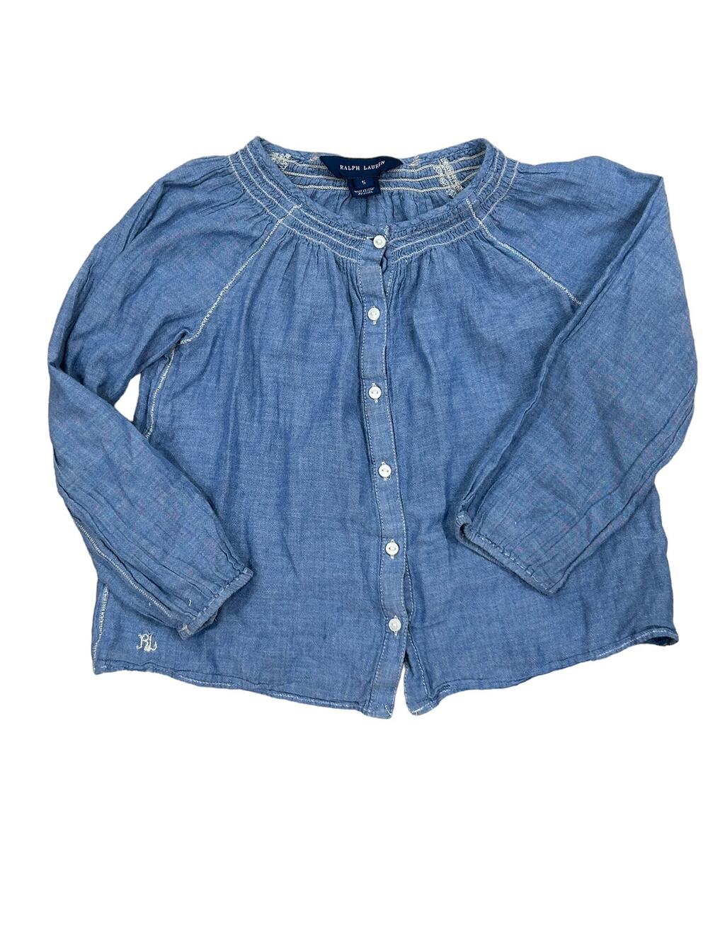 Ralph Lauren Denim Shirt size 5